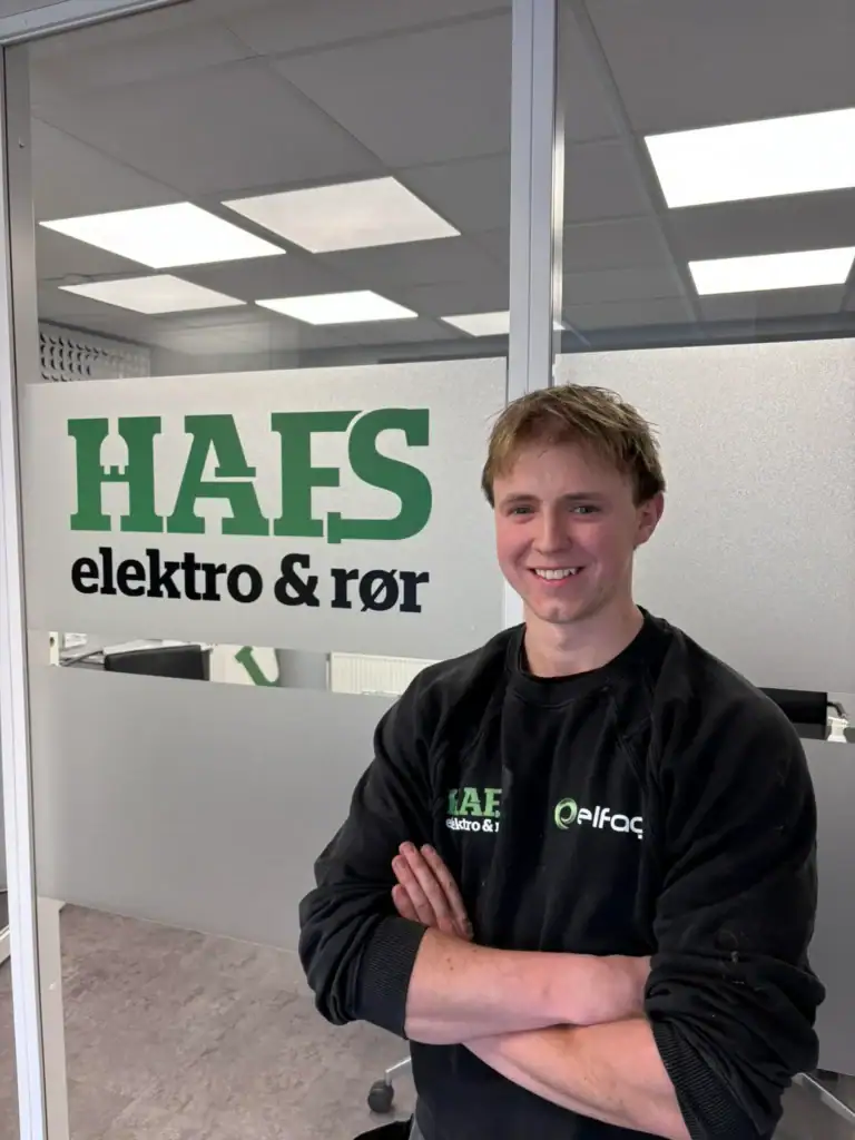 Bilde av ansatt hos HAFS Elektro & Rør AS, elektriker og rørlegger i Norge.